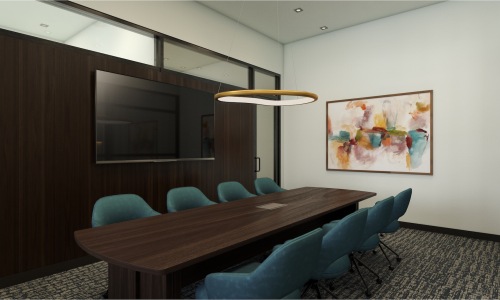 conference room with seatingh